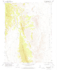 Brown Summit Nevada Historical topographic map, 1:24000 scale, 7.5 X 7.5 Minute, Year 1968