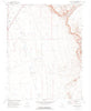 Buckwheat Rim Nevada Historical topographic map, 1:24000 scale, 7.5 X 7.5 Minute, Year 1967