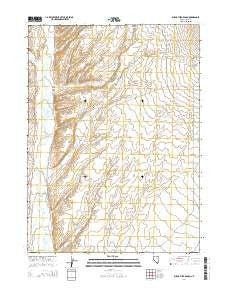 Buena Vista Ranch Nevada Current topographic map, 1:24000 scale, 7.5 X 7.5 Minute, Year 2014