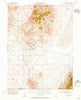 Buffalo Mtn Nevada Historical topographic map, 1:62500 scale, 15 X 15 Minute, Year 1954