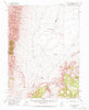 Buffalo Springs Nevada Historical topographic map, 1:62500 scale, 15 X 15 Minute, Year 1962
