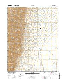 Buffalo Springs Nevada Current topographic map, 1:24000 scale, 7.5 X 7.5 Minute, Year 2014