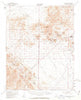 Bullfrog Nevada Historical topographic map, 1:62500 scale, 15 X 15 Minute, Year 1954