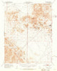 Bullfrog Nevada Historical topographic map, 1:62500 scale, 15 X 15 Minute, Year 1954