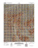 Bullfrog Mountain Nevada Historical topographic map, 1:24000 scale, 7.5 X 7.5 Minute, Year 2012