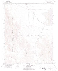 Burro Basin Nevada Historical topographic map, 1:24000 scale, 7.5 X 7.5 Minute, Year 1973