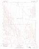 Burro Basin Nevada Historical topographic map, 1:24000 scale, 7.5 X 7.5 Minute, Year 1973