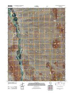 Butler Mountain Nevada Historical topographic map, 1:24000 scale, 7.5 X 7.5 Minute, Year 2011