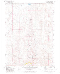 Butte Spring Nevada Historical topographic map, 1:24000 scale, 7.5 X 7.5 Minute, Year 1979