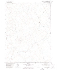 Button Lake Well Nevada Historical topographic map, 1:24000 scale, 7.5 X 7.5 Minute, Year 1973