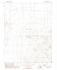 Cactus Peak Nevada Historical topographic map, 1:24000 scale, 7.5 X 7.5 Minute, Year 1987