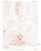 Cactus Peak Nevada Historical topographic map, 1:62500 scale, 15 X 15 Minute, Year 1952