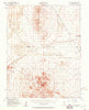 Cactus Peak Nevada Historical topographic map, 1:62500 scale, 15 X 15 Minute, Year 1952
