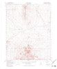 Cactus Peak Nevada Historical topographic map, 1:62500 scale, 15 X 15 Minute, Year 1952