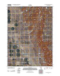 Calavera Canyon Nevada Historical topographic map, 1:24000 scale, 7.5 X 7.5 Minute, Year 2011