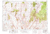 Caliente Nevada Historical topographic map, 1:250000 scale, 1 X 2 Degree, Year 1954