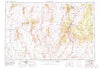 Caliente Nevada Historical topographic map, 1:250000 scale, 1 X 2 Degree, Year 1954