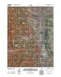 California Mountain Nevada Historical topographic map, 1:24000 scale, 7.5 X 7.5 Minute, Year 2012