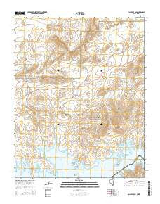 Callville Bay Nevada Current topographic map, 1:24000 scale, 7.5 X 7.5 Minute, Year 2014