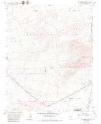 Camp Desert Rock Nevada Historical topographic map, 1:24000 scale, 7.5 X 7.5 Minute, Year 1961