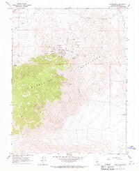 Camp Douglas Nevada Historical topographic map, 1:24000 scale, 7.5 X 7.5 Minute, Year 1967