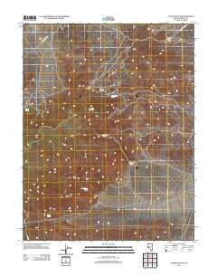 Camp Douglas Nevada Historical topographic map, 1:24000 scale, 7.5 X 7.5 Minute, Year 2011