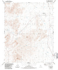Cane Spring Nevada Historical topographic map, 1:24000 scale, 7.5 X 7.5 Minute, Year 1986