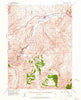 Carlin Nevada Historical topographic map, 1:62500 scale, 15 X 15 Minute, Year 1952
