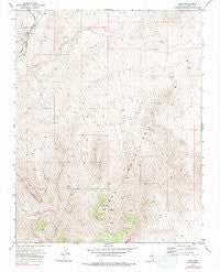 Carp Nevada Historical topographic map, 1:24000 scale, 7.5 X 7.5 Minute, Year 1973
