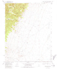 Carroll Summit NE Nevada Historical topographic map, 1:24000 scale, 7.5 X 7.5 Minute, Year 1969