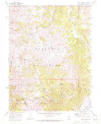 Carroll Summit Nevada Historical topographic map, 1:24000 scale, 7.5 X 7.5 Minute, Year 1969