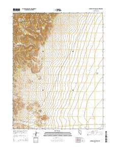 Carroll Summit NE Nevada Current topographic map, 1:24000 scale, 7.5 X 7.5 Minute, Year 2015