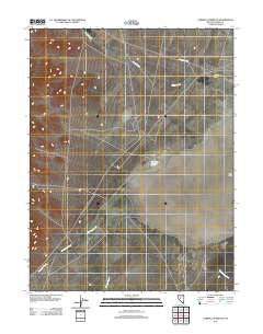 Carroll Summit SE Nevada Historical topographic map, 1:24000 scale, 7.5 X 7.5 Minute, Year 2011