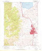 Carson City Nevada Historical topographic map, 1:24000 scale, 7.5 X 7.5 Minute, Year 1968