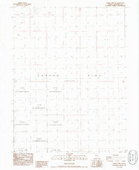 Carson Sink SE Nevada Historical topographic map, 1:24000 scale, 7.5 X 7.5 Minute, Year 1986