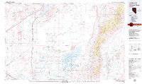Carson Sink Nevada Historical topographic map, 1:100000 scale, 30 X 60 Minute, Year 1979