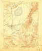 Carson Sink Nevada Historical topographic map, 1:250000 scale, 1 X 1 Degree, Year 1910