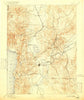 Carson Nevada Historical topographic map, 1:125000 scale, 30 X 30 Minute, Year 1893