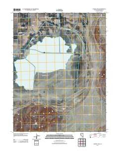 Carson Lake Nevada Historical topographic map, 1:24000 scale, 7.5 X 7.5 Minute, Year 2011