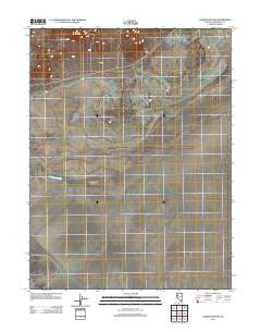 Carson Sink SW Nevada Historical topographic map, 1:24000 scale, 7.5 X 7.5 Minute, Year 2011
