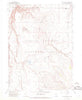 Catnip Canyon Nevada Historical topographic map, 1:24000 scale, 7.5 X 7.5 Minute, Year 1966