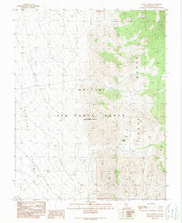 Cattle Spring Nevada Historical topographic map, 1:24000 scale, 7.5 X 7.5 Minute, Year 1989
