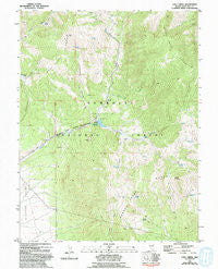 Cave Creek Nevada Historical topographic map, 1:24000 scale, 7.5 X 7.5 Minute, Year 1981