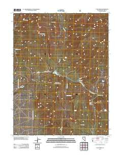 Cave Creek Nevada Historical topographic map, 1:24000 scale, 7.5 X 7.5 Minute, Year 2012