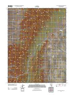 Cave Valley Well Nevada Historical topographic map, 1:24000 scale, 7.5 X 7.5 Minute, Year 2012