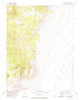 Chaos Creek Nevada Historical topographic map, 1:24000 scale, 7.5 X 7.5 Minute, Year 1967