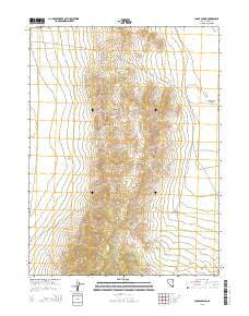 Chase Spring Nevada Current topographic map, 1:24000 scale, 7.5 X 7.5 Minute, Year 2015