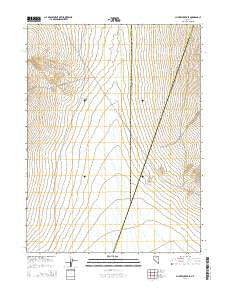 Cherry Creek SE Nevada Current topographic map, 1:24000 scale, 7.5 X 7.5 Minute, Year 2014