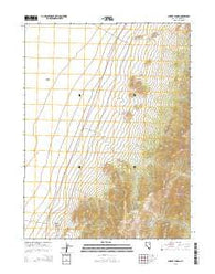 Cherry Spring Nevada Current topographic map, 1:24000 scale, 7.5 X 7.5 Minute, Year 2015