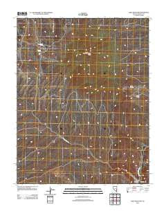 Chief Mountain Nevada Historical topographic map, 1:24000 scale, 7.5 X 7.5 Minute, Year 2012